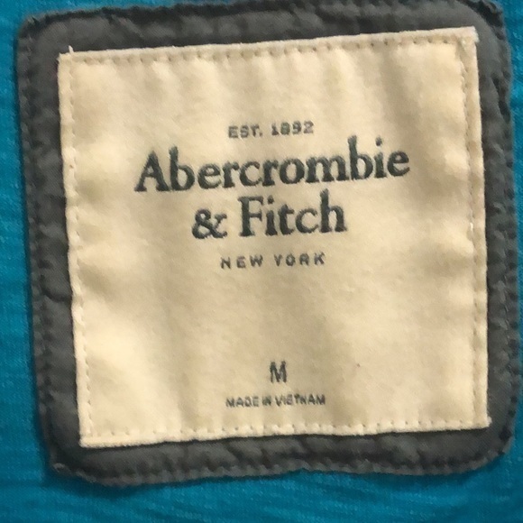 Abercrombie Blue Vneck Shirt - Picture 2 of 2